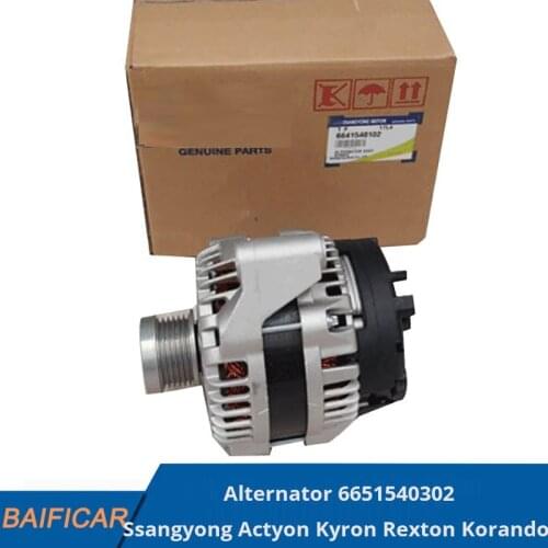 Baificar Brand New Genuine Alternator 140A 115A # 6651540302 For Ssangyong Actyon Kyron Rexton Korando