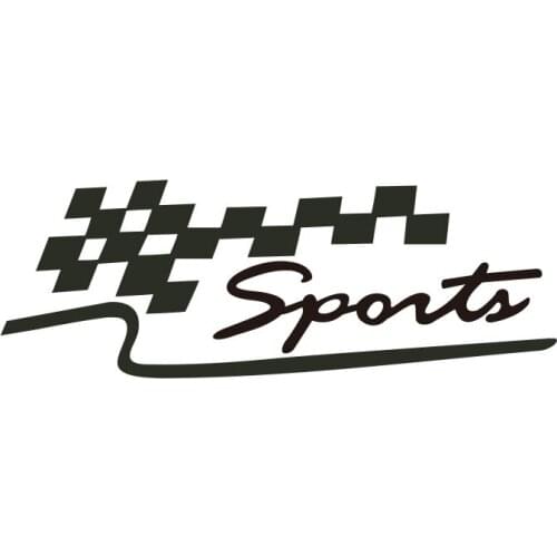 New Waterproof Car And Motorcycle Personality Sports Match Flag Reflect Decoration For BMW Kia Rio, For Ford For VW Car Covers