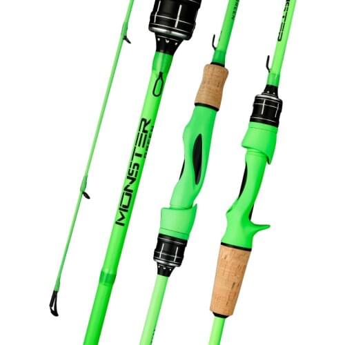 Mavllos 1.93m 2.13m Casting Spinning Rod 2 Section Fast Action High Carbon L.W 3-15g Long-distance Saltwater Lure Fishing Rod