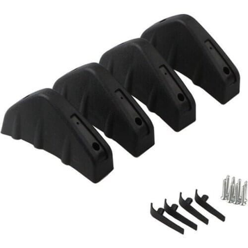 4pcs Universal Car Rear Bumper Cast Shark Spoiler for Suzuki SX4 SWIFT Alto Liane Grand Vitara Jimny SCross