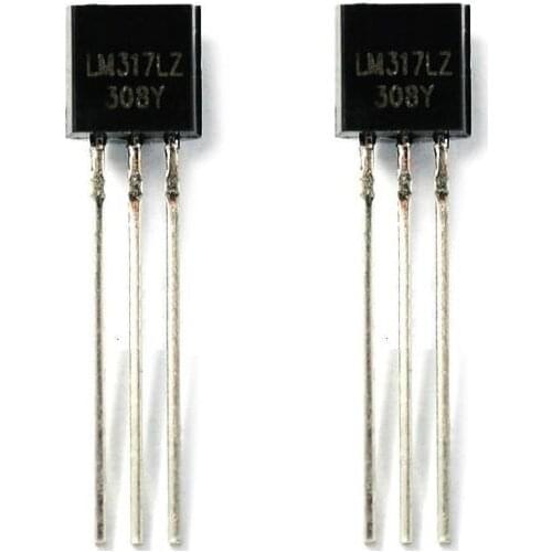 20 pcs New LM317LZ LM317L LM317 0.1A Voltage Regulators IC