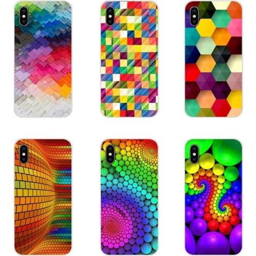Accessories Phone Covers blocks rainbow 3d graphics For Oneplus 3T 5T 6T Nokia 2 3 5 6 8 9 230 3310 2.1 3.1 5.1 7 Plus 2017 2018