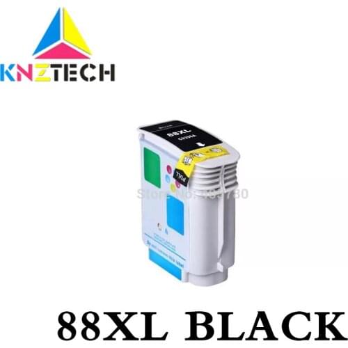 Compatible for hp88 88xl black ink cartridge Officejet Pro K550 K550dtn K550dtwn K5400dn K8600 L7580 L7590