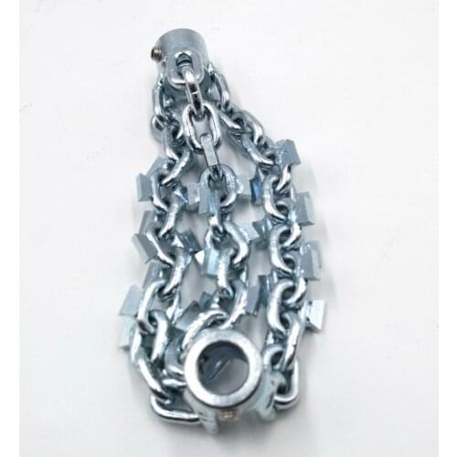 LEADFEN with carbide-tip drain cleaning cutter DN125mm pipe cleaning knocker 12mm flexible shaft cable electric drill drain