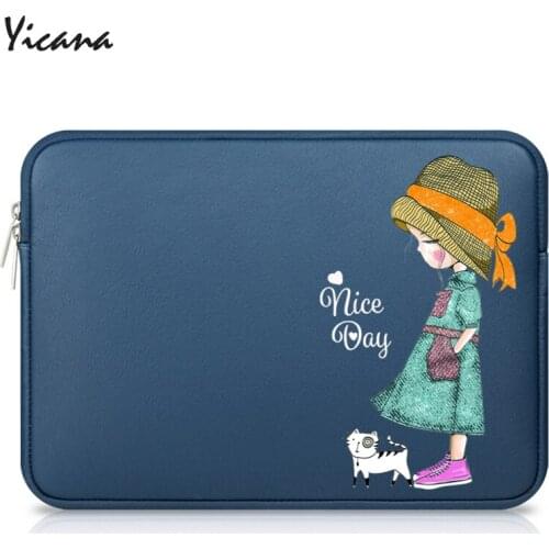 Custom Fashion PU leather laptop sleeve case For Macbook Pro Air Retina 11 13 14 15 inch waterproof notebook bag