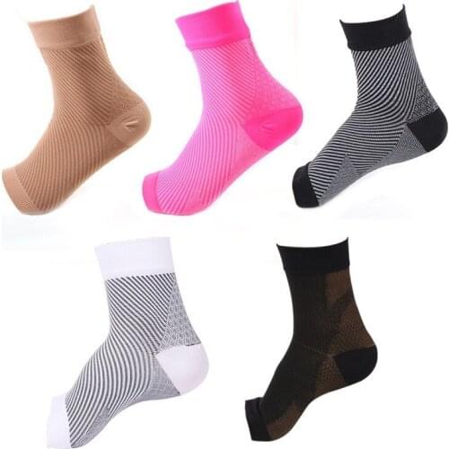 Men women Spot sports ankle protection compression foot sleeve pressure ankle protection