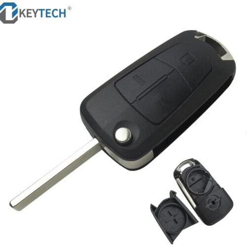 OkeyTech For Opel Vauxhall Corsa Meriva Vectra Astra j g h Auto Accessories Flip Remote Folding Car Key Cover Fob Case Shell