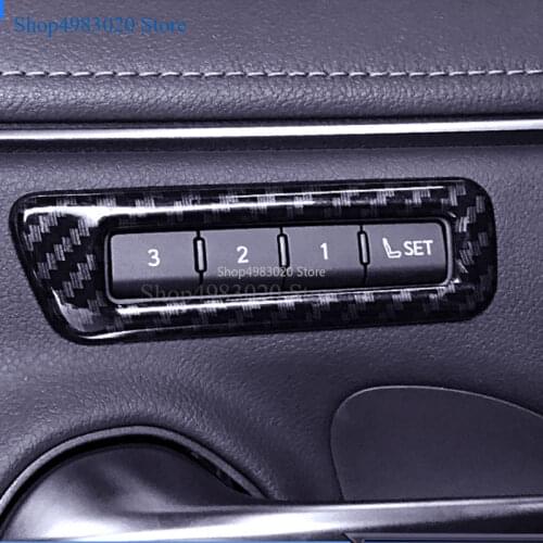 Car memory remember recall recollection seat adjustment knob button trim armrest For lexus es es200 es250 es300h es350 2018 2019