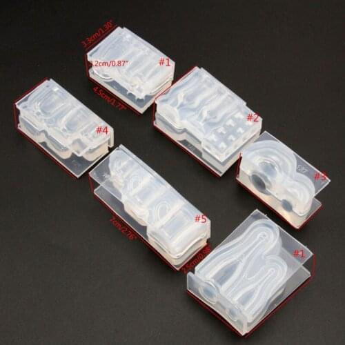 Real Mini Milk Bottle Goblet Cup Silicone Mold Epoxy Resin Molds Jewelry Tools