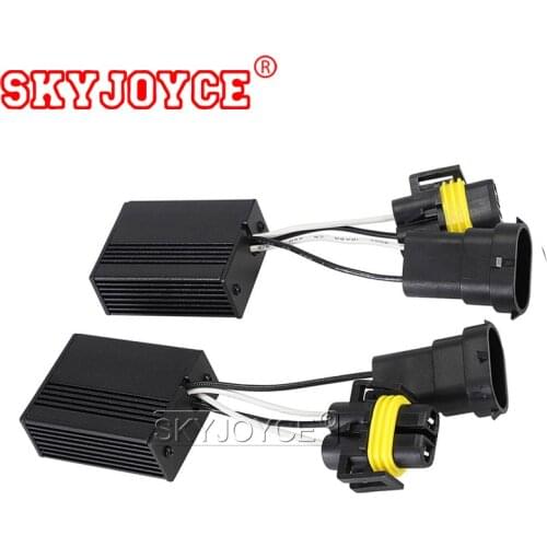 SKYJOYCE LED H1 H3 H7 Canbus Decoder H11 HB3 HB4 Warning Canceller Capacitor And Resistor Canbus For Car Headlight LED Fog Light