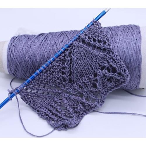 High Quality Sweater silk Summer light and cool bar Crochet hand-made ice stripe line yarn