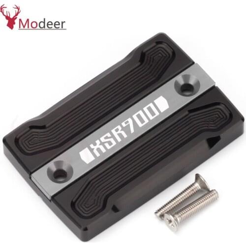 XSR900 Motorcycle CNC Aluminum Front Brake Fluid Reservoir Cover Cap For YAMAHA XSR 900 2016-2017 2018 2019 2020