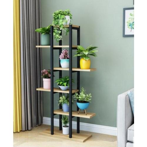 Iron flower stand multi-layer living room balcony flower pot shelf green flower shelf home multi-storey interior decoration spac