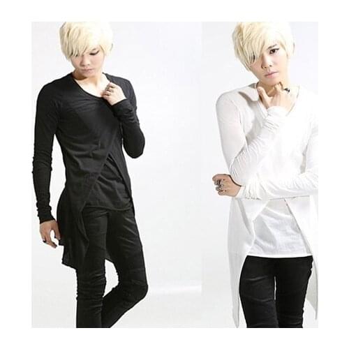 Мужские длинные футболки ZHQUNHUU China At AliExpress