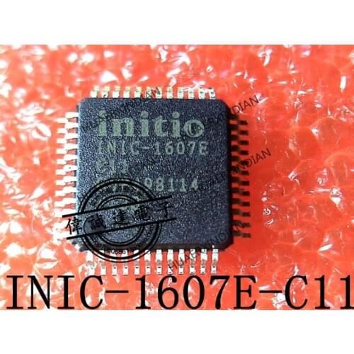 1Pieces New Original INIC-1607E-C11 INIC-1607E LQFP48 1 In Stock Real Picture