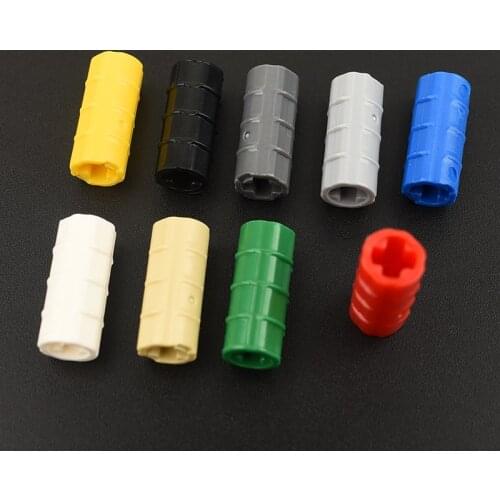 20PCS 6538 Axle Connector Ridged [withxHolexOrientation] Building Block Bricks Accessories Parts MOC DIY Education Toys