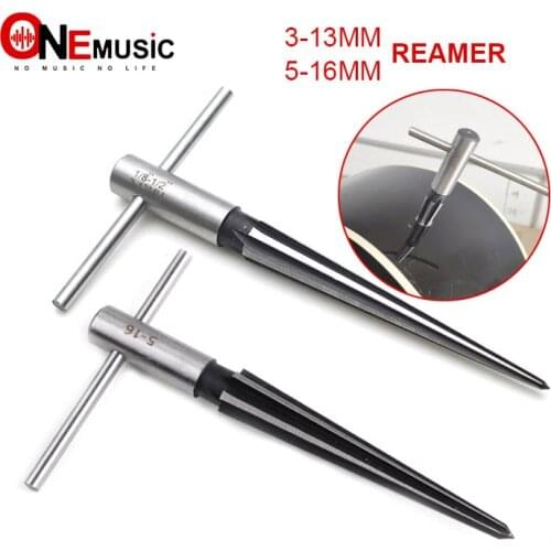 3-13MM 5-16MM Reamer for Guitar Pickup Equalizer or Guitar Peg Machine Head Installing Luthier Tool Parts