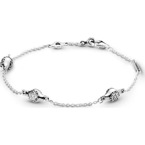 Authentic 925 Sterling Silver Pan Bracelet Creative Classic Love Pod Fashion Bracelet Fit Diy Charm Women Jewelry