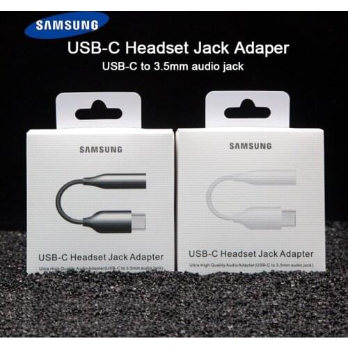 SAMSUNG Type C 3.5 Jack Headphone Cable USB C to 3.5mm AUX Headphone Adapter for SAMSUNG Galaxy Note 10 Plus 10+ A90 A80 A60 A8S