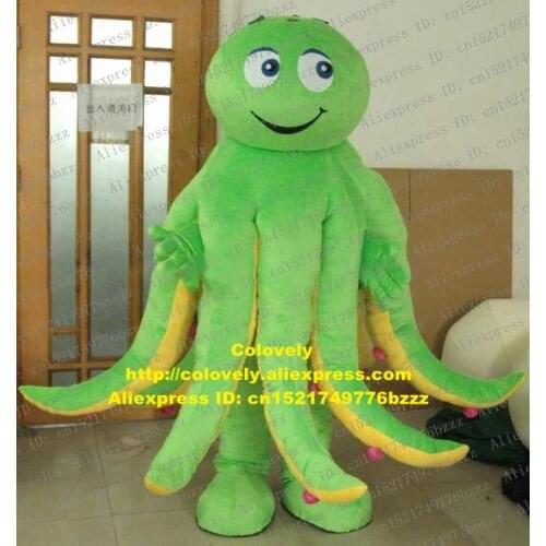 Squid Calamary Cuttlefish Inkfish Sepia Octopus Devilfish Octopi Mascot Costume Adult Head Very Big Preschool Education zz7465