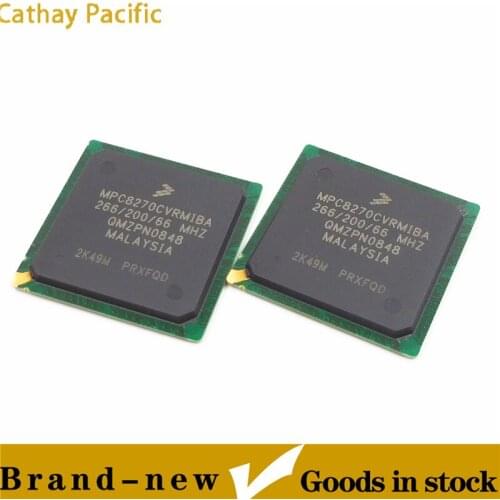 MPC8270CVRMIBA Microprocessors 32-BIT 66.67MHz RISC PROCESSOR PBGA516 IC chip