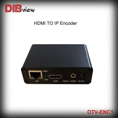 OTV-ENC1 Mini ProVideo Streaming IPTV Media NDI HX HD HDMI H265 H264 Facebook Youtube RTSP UDP RTMP SRT HLS HTTP Network Encoder