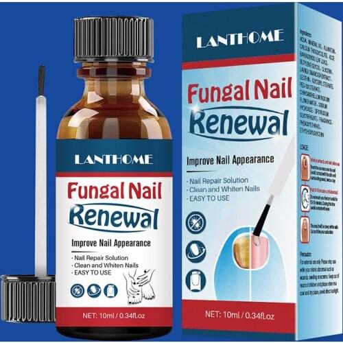 10ml Fungal Nail Renewal Extra Strength Nail Fungus Treatment Toe Fingernails Repair Liquid Renew Damaged Broken Nail