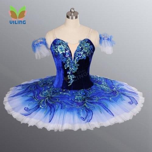 Professional ballet tutu skirt Women Velvet bodice ballet costume ballet dress girl Ballerina stage dance tutus dresses