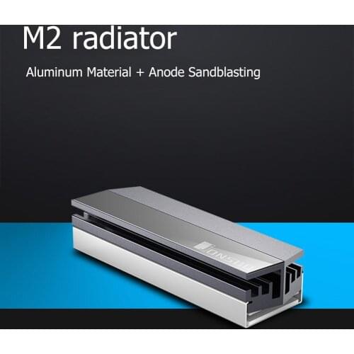 M.2 SSD Heatsink Cooler for M.2 2280 Solid State Hard Disk Drive Radiator All Aluminum Heat Sink Cooler Radiator Thermal Cooling