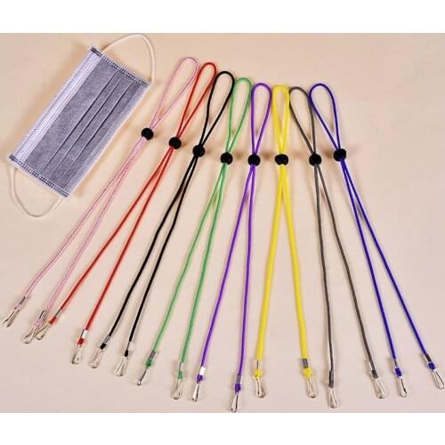 Adjustable Mask Lanyard Handy Convenient Holder Rope Anti-lost Anti-drop Mask Hanging Neck Rop Halter Ropes