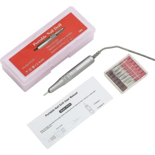 Portable handpiece Pen Nail Drill Manicure Machine Polishing Nail Gel