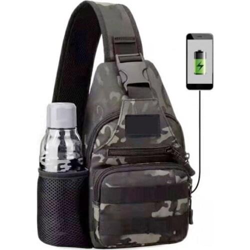 Unisex Backpack Outdoor Traveling Hiking Fishing Daypack Rucksack Storage Bag Wear-Resistant and Tear-Resistant Fabric