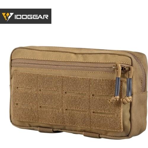 IDOGEAR Tactical Pouch MOLLE Pouch EDC Bag Accessory Utility Pouch Multi-function Tool Bags 3563