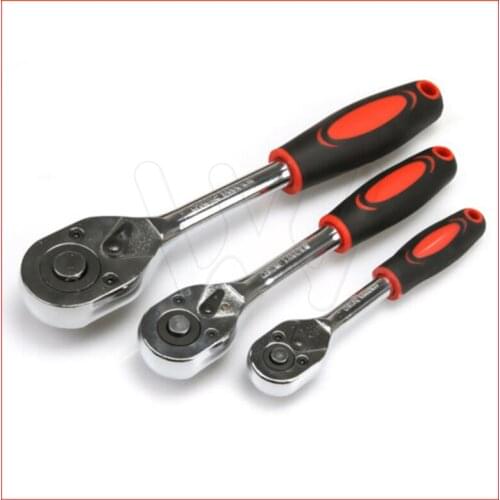 1/2 1/4 3/8 72 Tooth Drive Release Ratchet Socket Wrench Hand Repair Tool