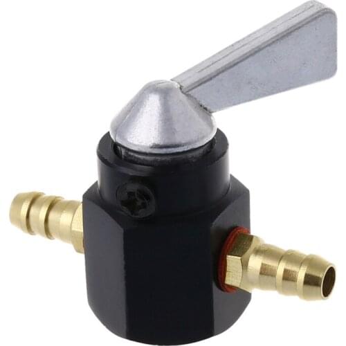 Universal 6mm In-Line Petrol / Fuel Tap Motorcycle On-OFF Petcock Fuel Switch