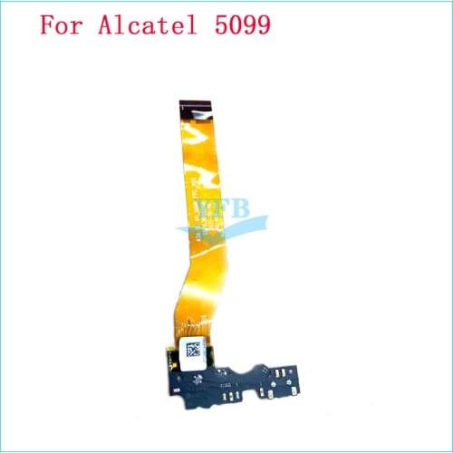 USB Port Charging Board For Alcatel 3V 5099D 5099 5099A USB Charging Dock Port Flex cable Repair Parts