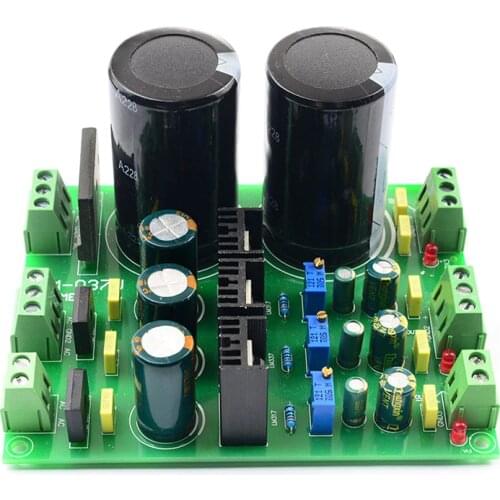 Amplifier dual power supply rectifier filter power supply board LM317 LM337 adjustable rectifier filter power supply board