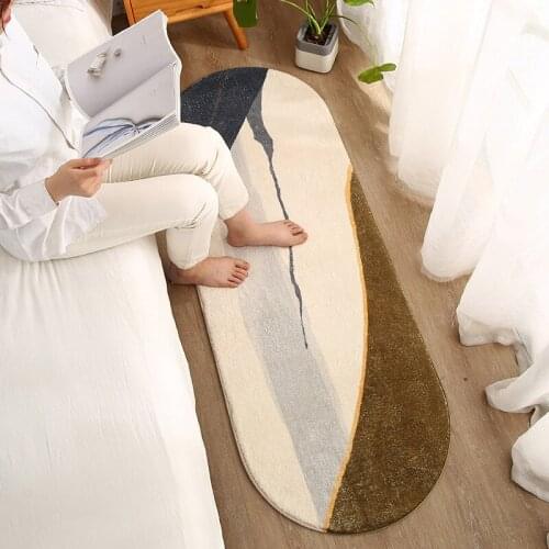 Thickened Area Carpet mitation Cashmere Soft Carpet Simple Bedside Carpet Modern Bedroom Rugs Bedroom Living Room Decoration Mat