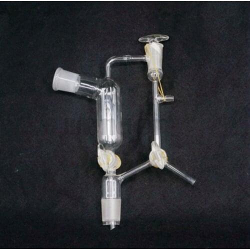 29/32 Female x 29/32 Male Joint Glass Vacuum Distillation Receiver Lab Ware