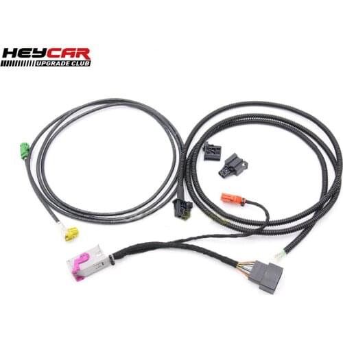 Liquid Crystal Virtual Cluster LCD Instrument installation Install Harness Wire For Audi A3 8V