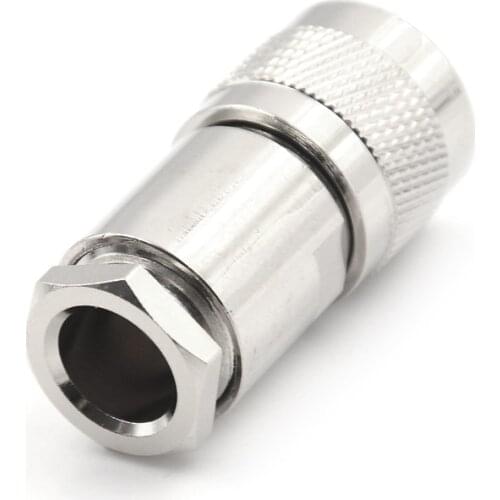 1Pc Cable Straight RF Connector UHF Male PL-259 Plug Clamp RG58 RG142 LMR195 RG400