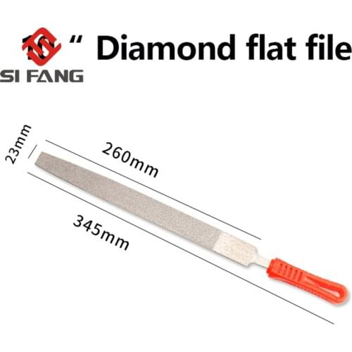 10" Diamond Flat File Needle File Handy Tool For Ceramic Glass Gem Stone Hobbies Crafts