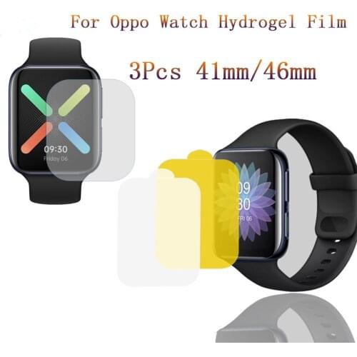 2020 fashion TPU Hydrogel films scratch-resistant For Oppo Watch 46mm / 41mm Sports Smart Watch Films Screen Protector new