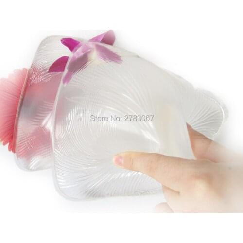220gSwim Breast Form silicone brseast form made from a clear silicone which is water-resistant and dries quickly