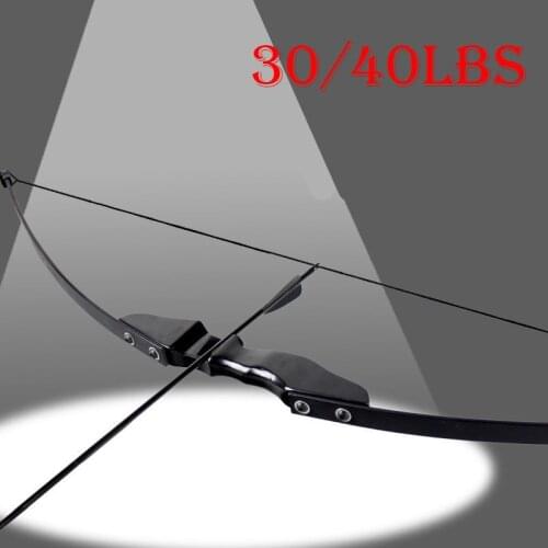 30/40lbs Straight Bow Powerful Archery Recurve Bow Hot Selling Professional Bow Arrows for Outdoor Hunting Shooting Competition