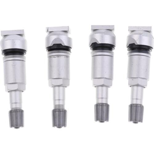 4Pieces Tubeless Wheel Tyre Valves Stem for Mercedes-Benz CLK500 C300 CLA250