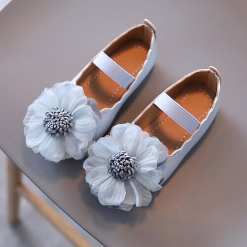 TELOTUNY Infant Kids Baby Girls Flower Lovely Single Princess Shoes Soft Soled Non-Slip Casual Sandals Kids Flat dance shoes