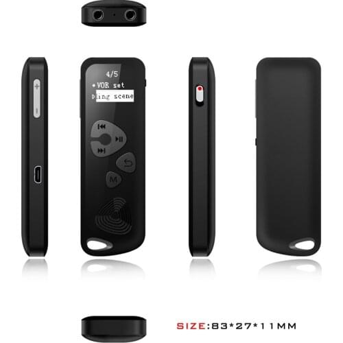 24 Languages Long time digital telephone audio recorder with voice activated function and password