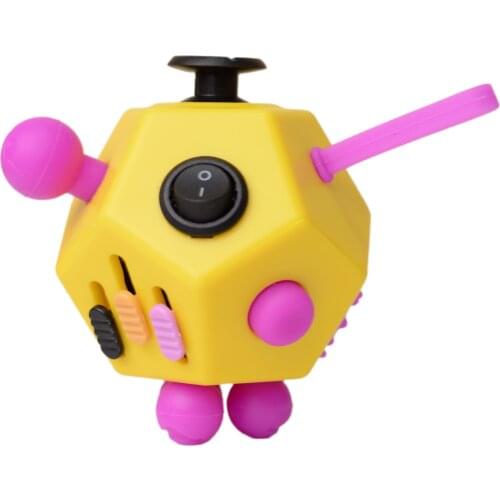 Sided Anti Stress Cube Decompression Relieve Dice Anti-anxiety Relieve Anxiety Relief Depression Children Adults Fun Toy