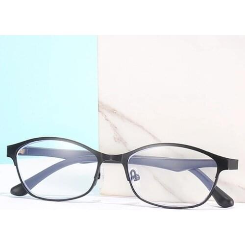 Elbru Fashion Myopia Eyeglasses Anti-blue Light Myopia Glasses For Men And Women Diopter -1.0 -1.5 -2.0 -2.5 -3.0 -3.5